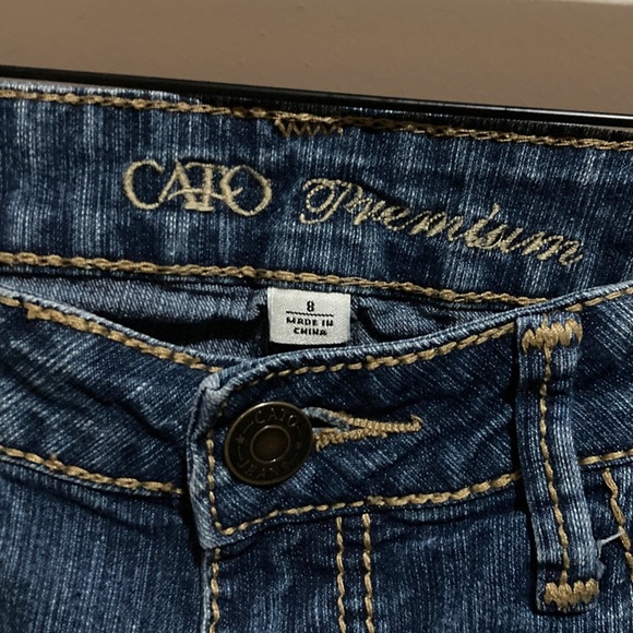 Cato Medium Blue Straight Leg Jeans - Picture 2 of 4